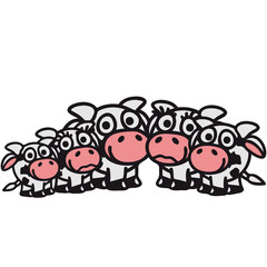 cow_family_with_girl_and_two_boys_3c