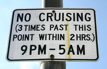 No Cruising