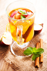 Apple and cinnamon