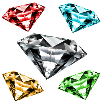 Diamants et pierres précieuses