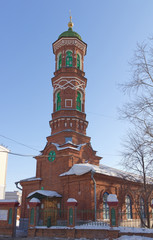 The ancient Burnay mosque in Kazan, Tatarstan, Russia