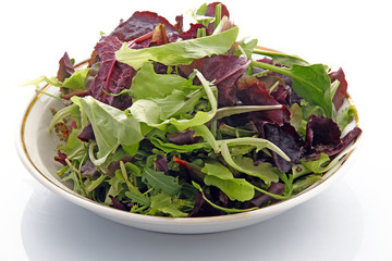 Plat de salade