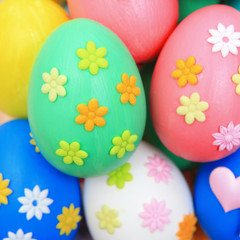 Fototapeta premium Colorful easter egg