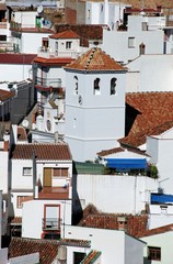 Townhouses & church, Monda, Andalusia, Spain © Arena Photo UK