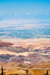 view from Mount Nebo in Jordan