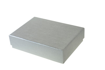 silver gift wrap