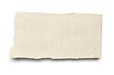 Fototapeta premium white news paper ripped message background