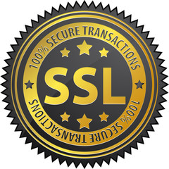 SSL 100% Secure Transactions