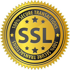 SSL 100% Secure Transactions