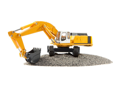toy heavy excavator