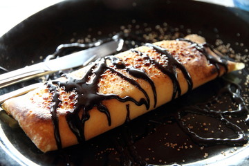 Crepe chocolate