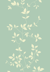 Light floral seamless pattern