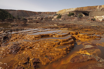 Río tinto, nocturna