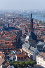 Fototapeta na wymiar Cityscape Heidelberg, Niemcy