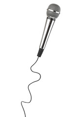 Obraz premium Microphone and cable