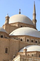 Fototapeta na wymiar Mohamed Ali Mosque Citadel of Saladin Cairo Egypt