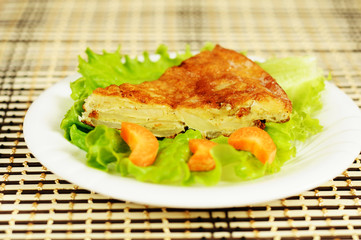 Spanish national dish - tortilla
