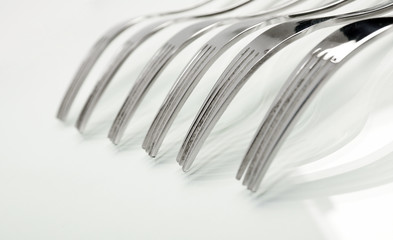 abstract fork background as a food concept