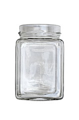 Leeres Glasgefäß