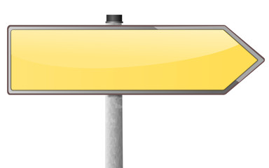 Schild Richtung Wegweiser