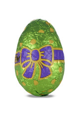 Oeuf de couleur vert