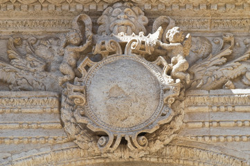 St. Eustachio Cathedral. Acquaviva delle Fonti. Puglia. Italy.