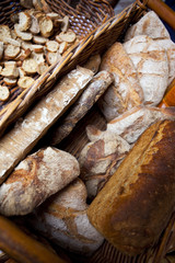 Pain, boulangerie, boulanger, aliment, farine, panière