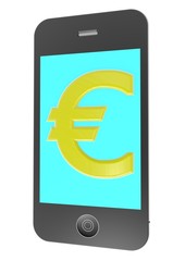 Handy mit Eurozeichen