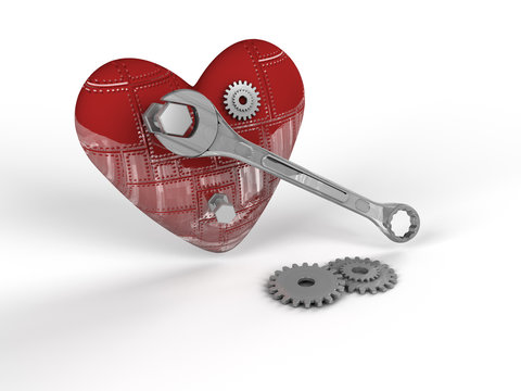 coraz&oacute;n y tuercas