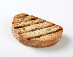 Grill toasted bread