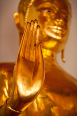 Buddha statue hand,  Thailand