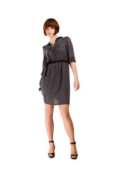 Fototapeta premium Full length portrait of a confident young female