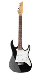 Fototapeta premium Electric guitars isolated on white background