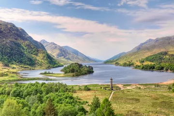 Foto op Canvas Prachtig landschap van Loch Shiel, Schotland © Cisek Ciesielski