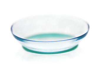 contact len isolated on white