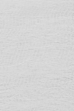 White Medical Bandage Gauze Texture Abstract Textured Background