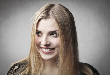 Naklejka premium Pretty smile