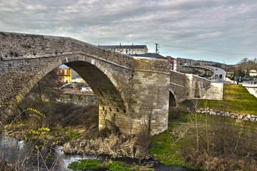 Fototapeta na wymiar Roman bridge