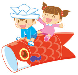 子供の日（鯉のぼり）