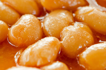 Beans closeup