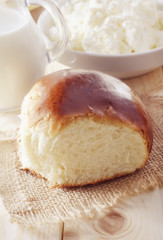 bread with milk
