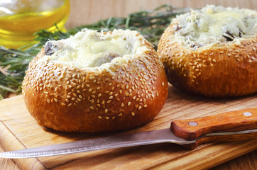 roll with cheese