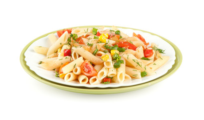 Italian pasta with vegetables