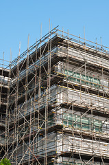 Big construction building