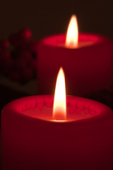 Weihnachtskerzen