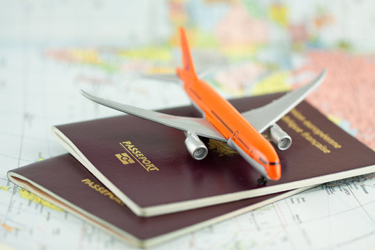 passeport, voyage par avion