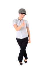 junge attraktive Frau