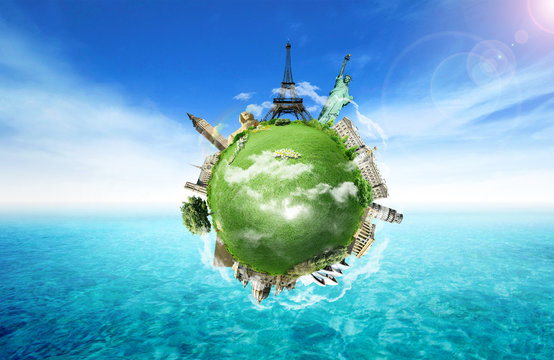 European holidays - travelling background. concept