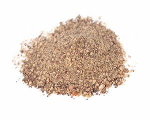 black pepper isolated on white background