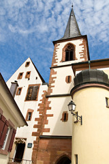 Fototapeta na wymiar Haslach Church, baden-wurttemberg, Germany